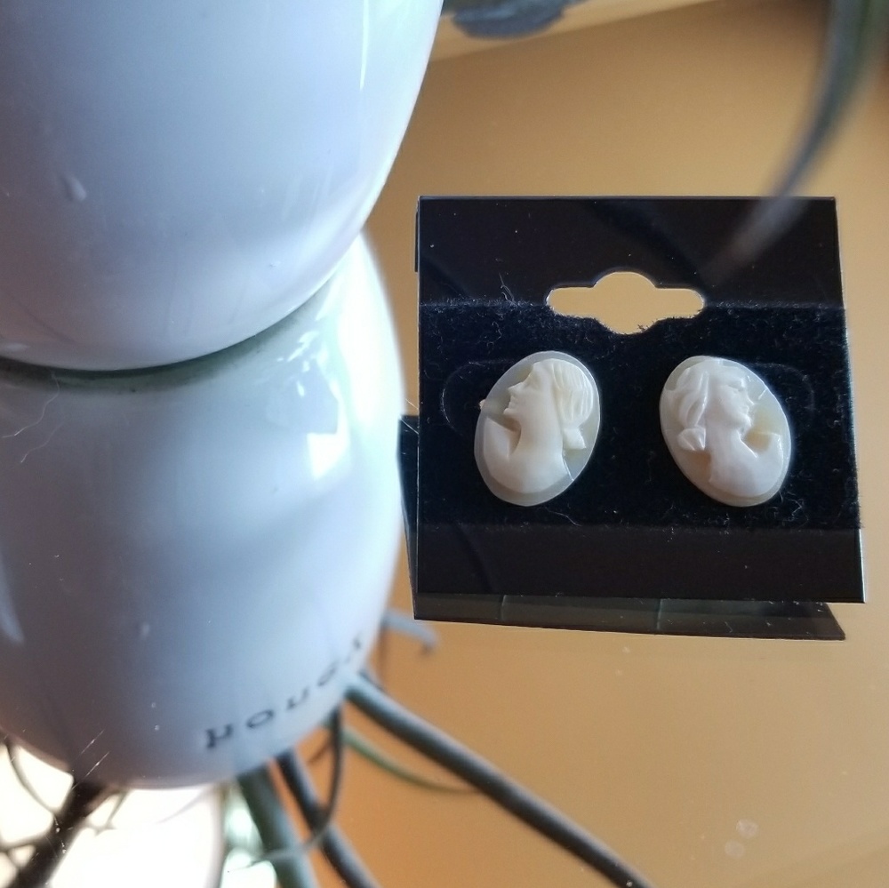 Cameo Earrings